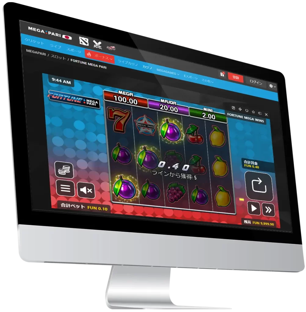 Megapariでゲーム